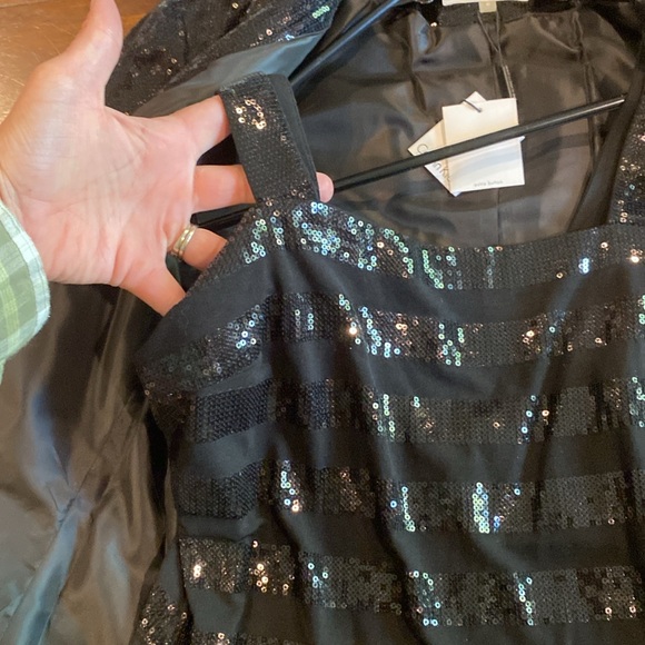 Calvin Klein sequenced blazer with matching tank top - Picture 5 of 6